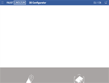 Tablet Screenshot of faustlinoleum.com